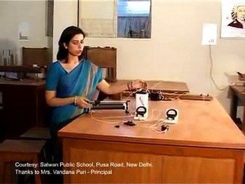 To find out value of an unknown resistance using Ohms law circuit