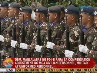 UB: DBM, maglalabas ng P24-B para sa compensation adjustment