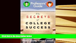 PDF [Free] Download  The Secrets of College Success [Download] Online
