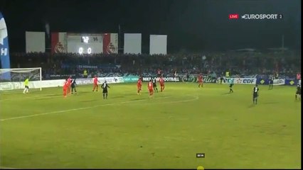Mendy Goal - Les Herbiers vs Guingamp 0-1  01.02.2017 (HD)