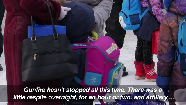 Civilians evacuated from eastern Ukraine town of Avdiivka