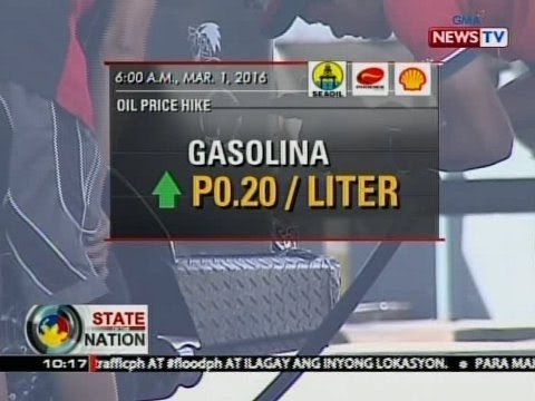 SONA: Ilang kumpanya ng langis, magpapatupad ng price adjustment sa ilang produktong petrolyo