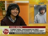 24 Oras: 'Carrot Man', napasabak sa first live TV guesting kanina sa 'Unang Hirit'