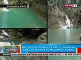 BP: Mag-aso at Dunsulan Falls, dinarayo dahil sa malinis at malamig na tubig