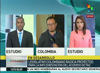Discutirá legislativo colombiano conversión de FARC a partido político