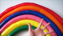 MEGA Learn Colours Wet Balloons Compilation Water Food Finger Colors Balloon Songs Collection