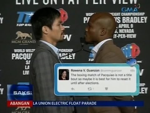 Pacquiao, pinagpapaliwanag ng Comelec kaugnay sa pagkwestyon sa media exposure