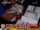 UB: P15-M halaga ng shabu, nasabat sa drug bust sa Paco, Manila