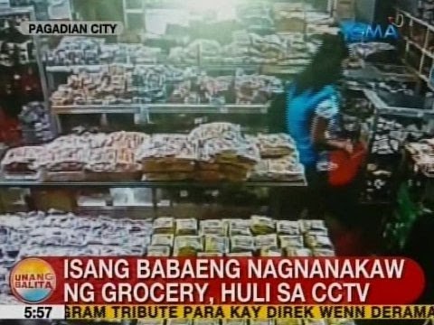 UB: Isang babaeng nagnanakaw ng grocery items sa Pagadian City, huli sa CCTV