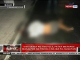 QRT: 4 na sakay ng tricycle, patay matapos masalpok ng truck