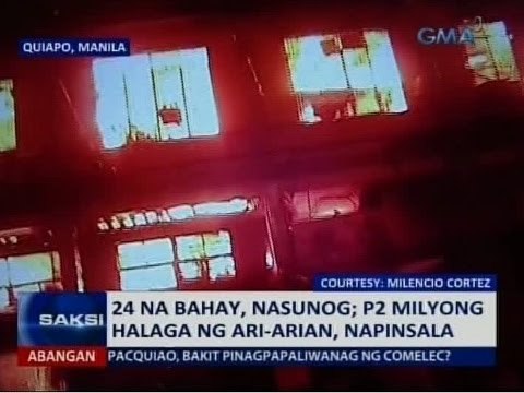 Saksi: Kabi-kabilang sunog ngayong unang araw ng fire prevention month (2016)