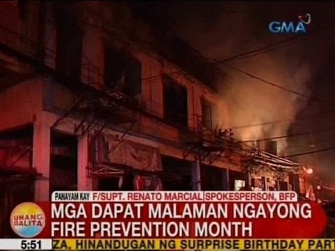 UB: Panayam kay F/Supt. Renato Marcial, spokesperson, BFP