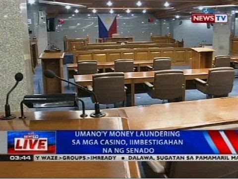 Umano'y money laundering sa mga casino, iimbestigahan na ng Senado