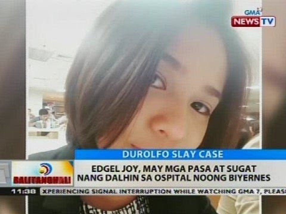 BT: Edgel Joy, may mga pasa at sugat nang dalhin sa ospital noong Biyernes
