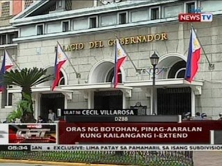 QRT: Oras ng botohan, pinag-aaralan kung kailangang i-extend