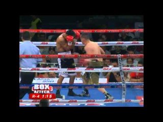 Noé "Chamaco" López derrota al "Perro" Pérez