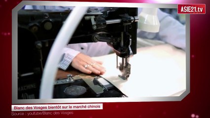 Blanc des Vosges bientôt sur le marché chinois