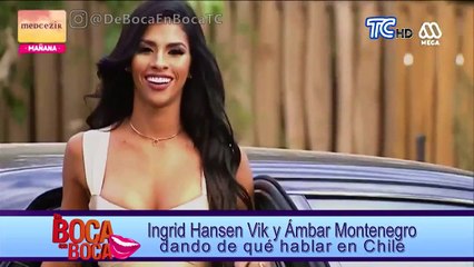 Ingrid Hansen Vik y Ámbar Montenegro dando de qué hablar en Chile