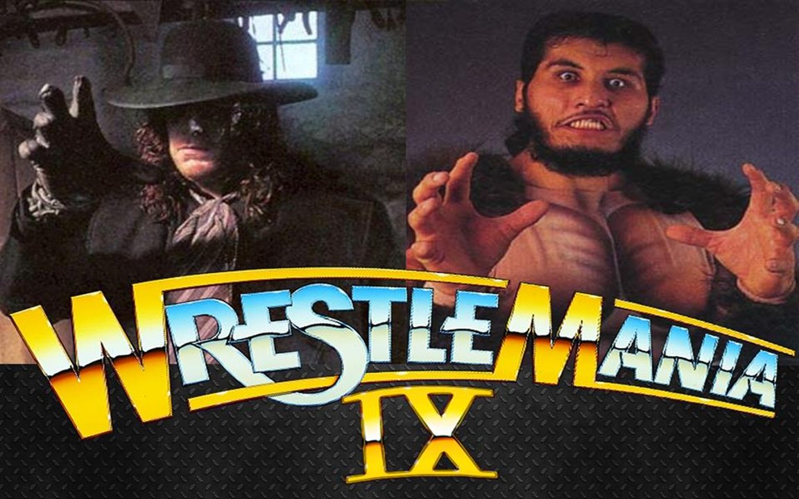 WWE WrestleMania 9: The Undertaker vs The Giant Gonzalez