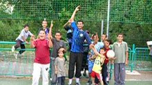 les supporters d'un match de foot