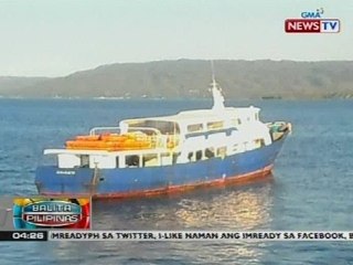 BP: 73 pasahero at 8 tripulante ng isang nasunog na barko, nasagip
