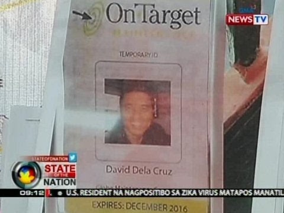 SONA: Pagkakilanlan ng diumano'y repairman na suspek sa pagpatay sa 1 mag-ina, tukoy na