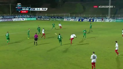 La frappe enroulé surpuissante des 40m inscrit par Fréjus en Coupe de France !