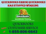 Call now  1-855-806-6643  Quickbooks Error Quickbooks Is Already Running
