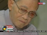 SONA: Dating Senate President Jovito Salonga, binigyang-pugay sa necrological service sa senado