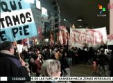 El pueblo argentino sale a las calles para rechazar tarifazo a la luz