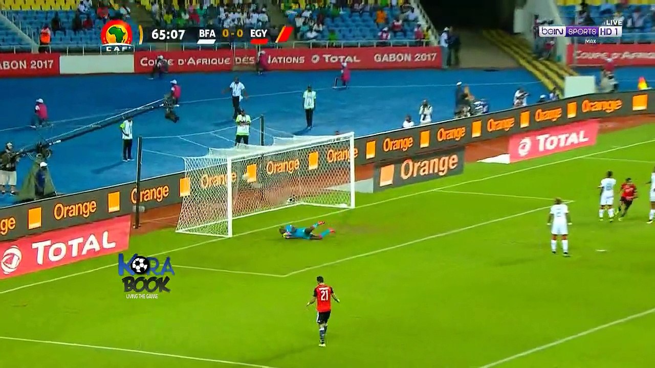 اهداف مصر 1-1 بوركينا فاسو