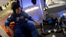 Astronauts Get New, Bright Blue Spacesuits