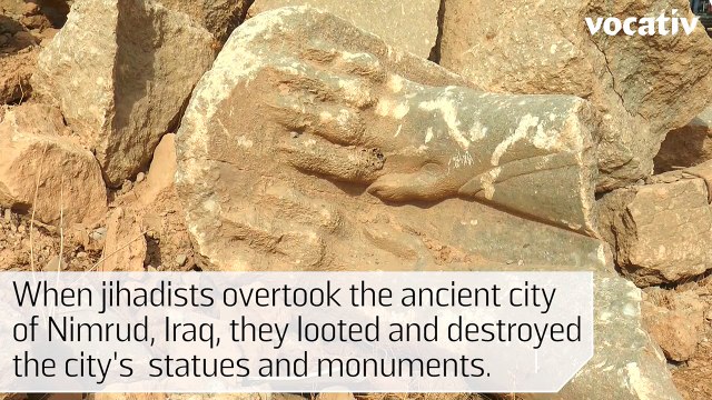 Iraqi Art Student Recreates What ISIS Destroyed