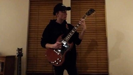 Stairway to Heaven by Led Zeppelin, guitar cover with backing track