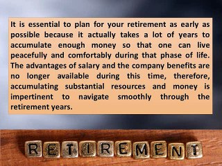 Importance of Planning For Your Retirement