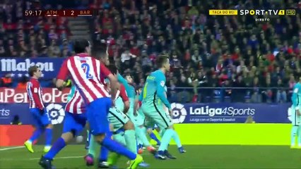 La réduction du score d'Antoine Griezmann face au Barça !