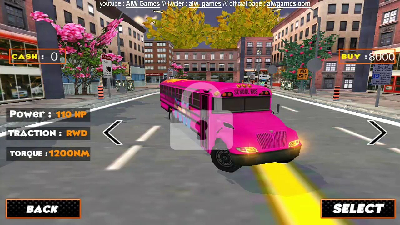 High School Bus Driving 3D - Android Game Trailer HD / 3CoderBrain Studio