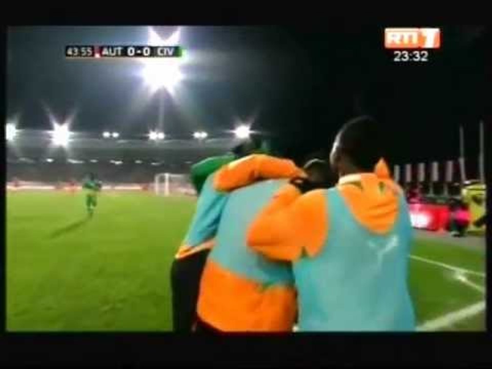 Les Eléphants de Côte d`ivoire battent l`équipe nationale de l`Autriche (3-0) en match amical