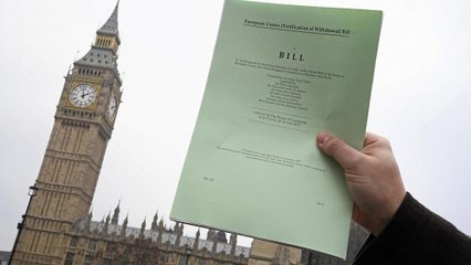 UK push for Brexit clears first legislative hurdle