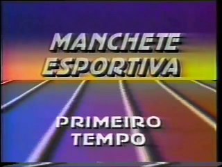 Manchete Esportiva 1º Tempo - Rede Manchete (17/12/1988)