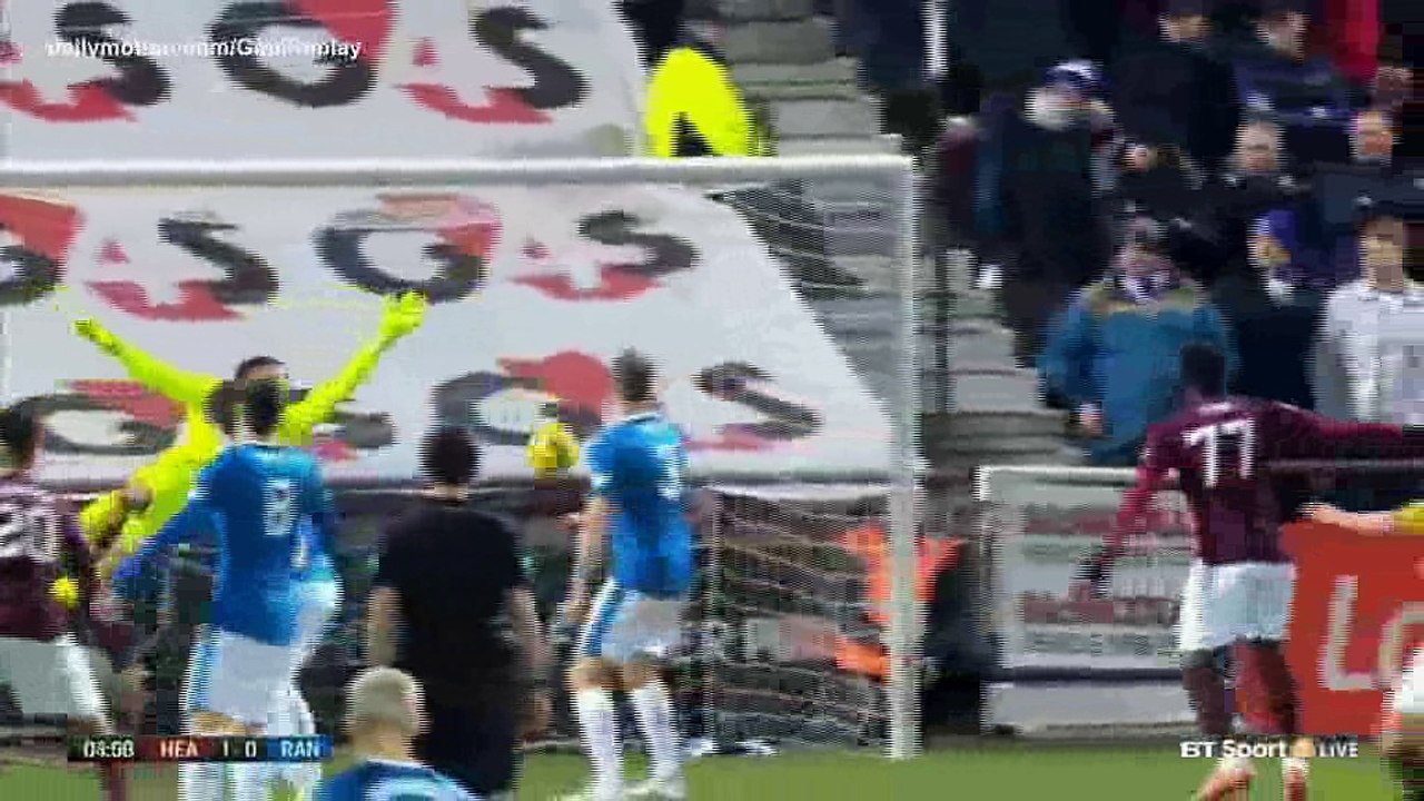 Hearts 4 - 1 Rangers All Goals in HD