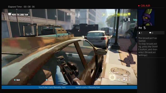 Robbing banks and getting paid Payday 2 Live PS4 Broadcast