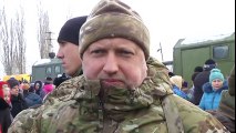 Турчинов в Авдеевке: мы должны быть готовы к любым действиям российских гибридных войск