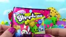 SHOPKINS Seasons 1, 2 and 3 Play Doh Surprise Cake! Blind Bags, Baskets, Hangers and 12 Pack!!!