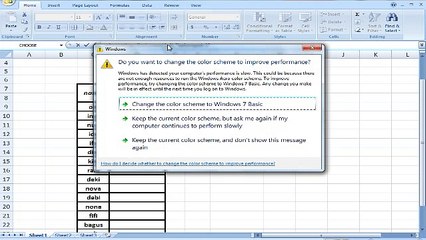 PENGGUNAAN FUNGSI CHOOSE PADA EXCEL