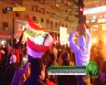 عمرو أديب يركض خلال الفاصل الاعلاني و يقتحم استوديو مدحت شلبي و يعلق على فوز الحضري ب 