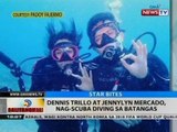 Dennis Trillo at Jennylyn Mercado, nag-scuba diving sa Batangas