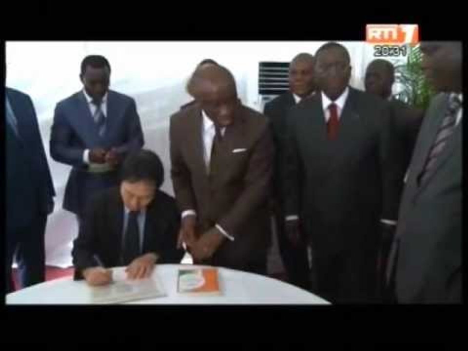 Le 1er ministre Ahoussou jeannot a lancé l'opération de réamenagement du parc national du Banco