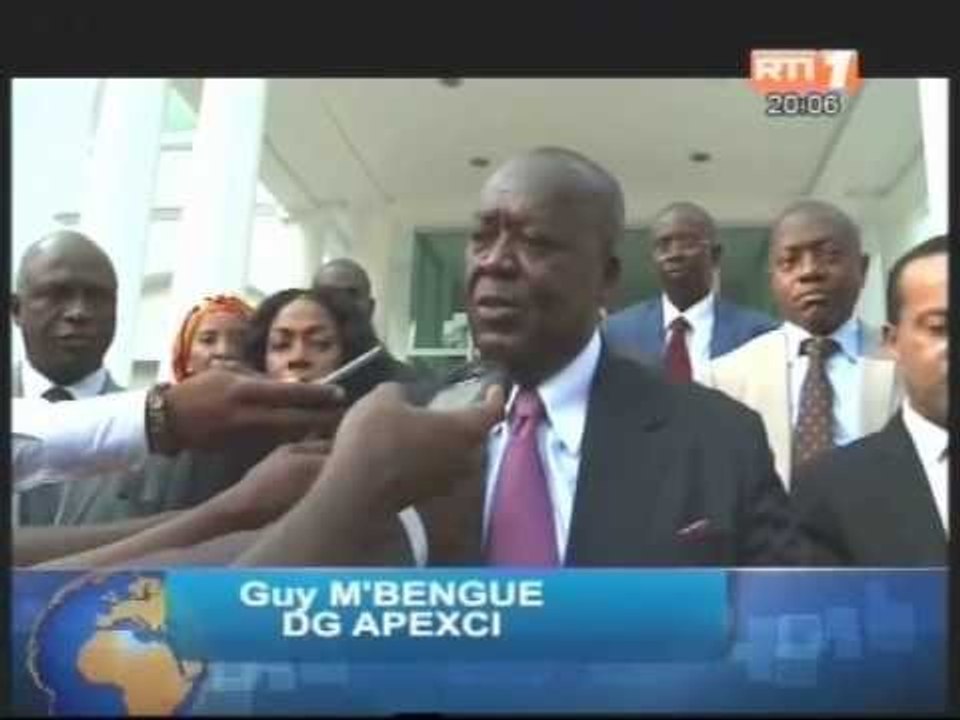 Coopération ivoiro-américaine: Ahoussou Jeannot a reçu une délégation d'hommes d'affaires