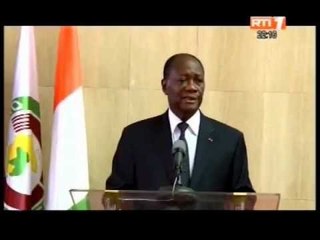 De retour à Abidjan, le President de la republique fait le point de son séjour au Sénégal